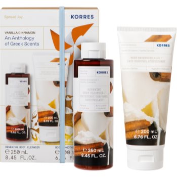 Korres Vanilla & Cinnamon set cadou pentru femei