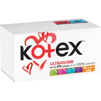 Kotex UltraSorb Normal tampoane Kotex Cosmetice și accesorii