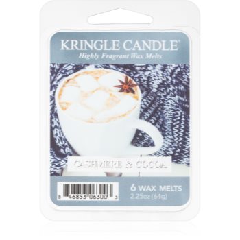 Kringle candle cashmere & cocoa ceară pentru aromatizator
