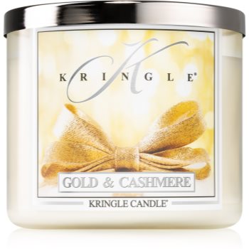 Kringle Candle Gold & Cashmere lumânare parfumată I.