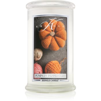 Kringle Candle Pumpkin Peppercorn lumânare parfumată Online Ieftin Candle