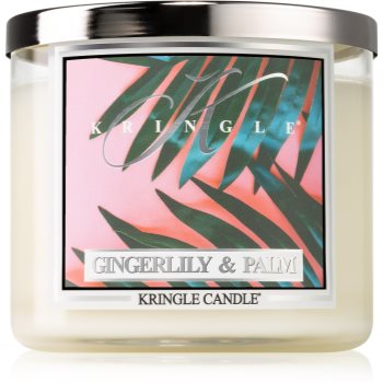 Kringle Candle Gingerlily & Palm lumânare parfumată Candle imagine noua