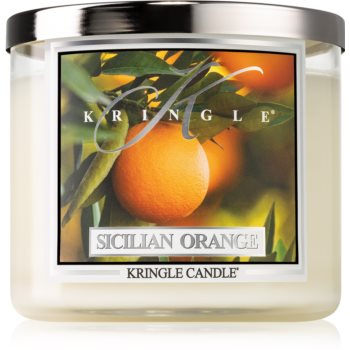 Kringle Candle Sicilian Orange lumânare parfumată Candle imagine noua