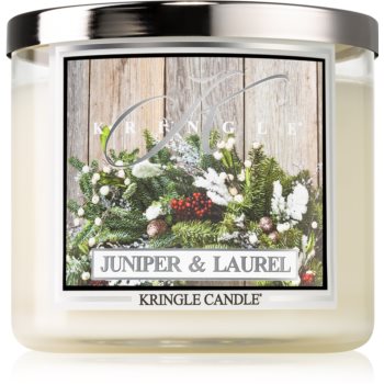 Kringle Candle Juniper & Laurel lumânare parfumată I. Kringle Candle imagine noua