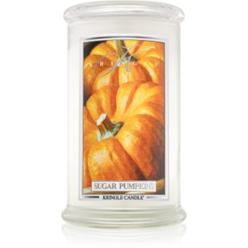 Kringle Candle Sugar Pumpkins lumânare parfumată Candle imagine noua