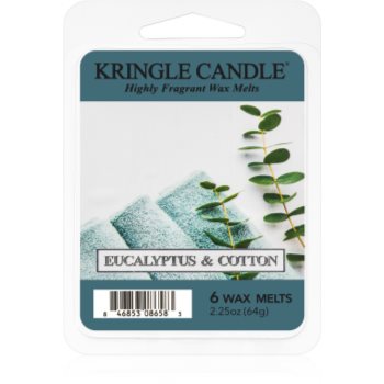 Kringle Candle Eucalyptus & Cotton ceară pentru aromatizator