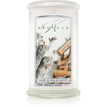 Kringle Candle Sage & Palo Santo lumânare parfumată