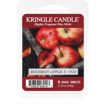 Kringle Candle Bourbon Apple & Oud ceară pentru aromatizator