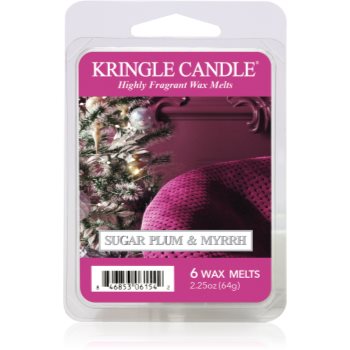 Kringle Candle Sugar Plum & Myrrh Wax Pot lumânare parfumată