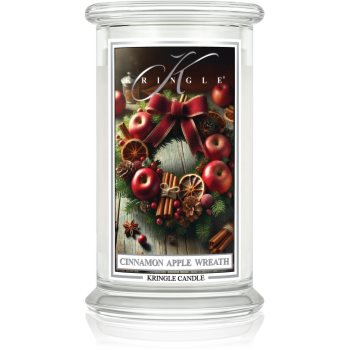 Kringle Candle Cinnamon Apple Wreath lumânare parfumată