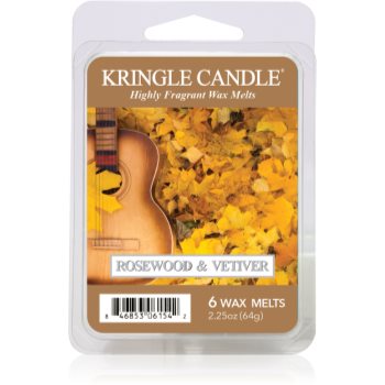 Kringle Candle Rosewood & Vetiver ceară pentru aromatizator
