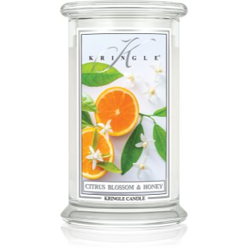 Kringle Candle Classic Citrus Blossom & Honey lumânare parfumată
