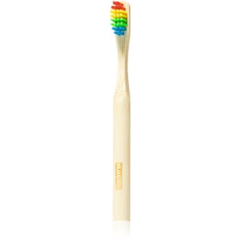 KUMPAN Bamboo Toothbrush Kids periuta de dinti din bambus pentru copii