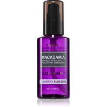 KUNDAL Macadamia Ultra Serum Cherry Blossom ser ulei regenerator pentru par deteriorat