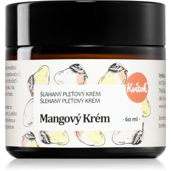 Kvitok Mango cream Mangovy krem crema usoara pentru fata pentru ten uscat si sensibil image0