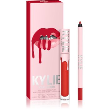 Kylie Cosmetics Kylie Jenner Lip Kit Velvet матуючий набір для губ відтінок 405 Red Velvet 2 кс