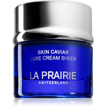La Prairie Skin Caviar Luxe Cream Sheer Crema De Lux Pentru Fermitate Cu Efect De Nutritiv
