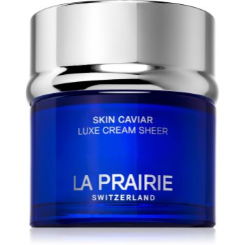 La Prairie Skin Caviar Luxe Cream Sheer cremă de lux pentru fermitate cu efect de nutritiv
