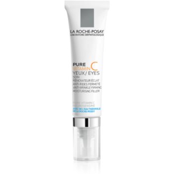 La Roche-Posay Pure Vitamin C10 crema contur pentru ochi pentru piele sensibilă