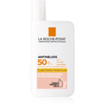 La Roche-Posay Anthelios SHAKA fluid tonifiant protector pentru ten sensibil și intolerant SPF 50+