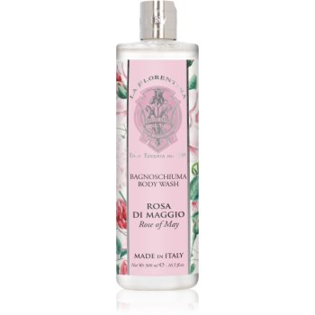 La Florentina Rose of May Body Wash Spuma de baie cremoasa