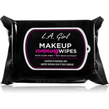 L.A. Girl Cosmetics Makeup Removing Wipes șervețele demachiante pentru make-up