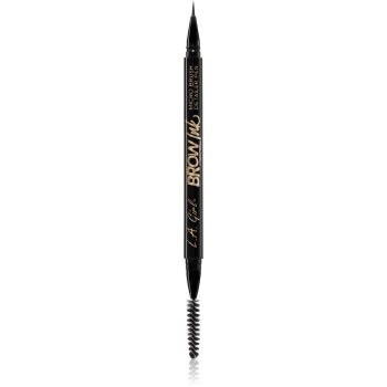 L.A. Girl Cosmetics Brow Ink creion pentru sprancene cu pensula