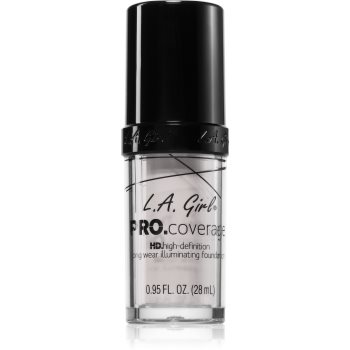 L.A. Girl Cosmetics PRO. Coverage fond de ten lichid iluminator
