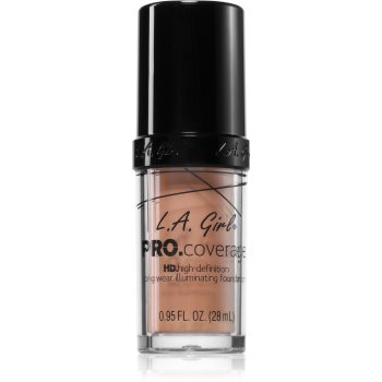 L.A. Girl Cosmetics PRO. Coverage fond de ten lichid iluminator