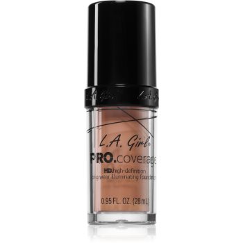 L.A. Girl Cosmetics PRO. Coverage fond de ten lichid iluminator