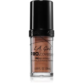 L.A. Girl Cosmetics PRO. Coverage fond de ten lichid iluminator