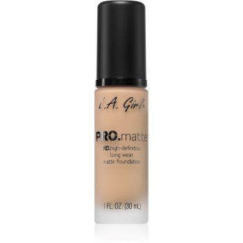 L.A. Girl Cosmetics PRO. Matte machiaj persistent cu efect matifiant (LGCFLTW_KMUP01)