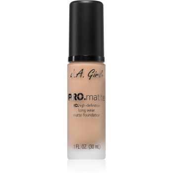 L.A. Girl Cosmetics PRO. Matte machiaj persistent cu efect matifiant (LGCPSDW_KMUP49)