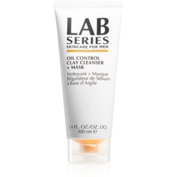 Lab Series Oil Control Clay Cleanser + Mask masca pentru ten gras