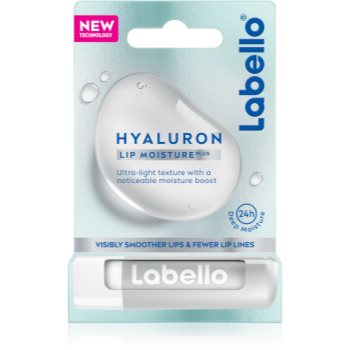 Labello Hyaluron Lip Moisture Plus Balsam de buze hidratant cu acid hialuronic