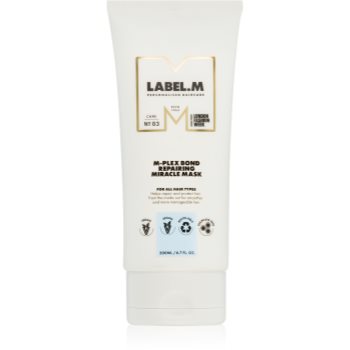 label.m M-Plex Bond Repairing Miracle Mask mască hrănitoare profundă pentru toate tipurile de păr