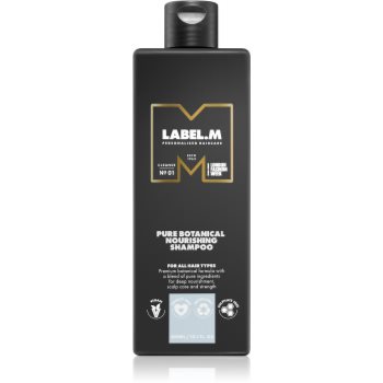 label.m Pure Botanical șampon intens hidratant pentru toate tipurile de păr