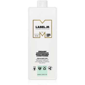 label.m Organic Lemongrass Moisturising Conditioner balsam profund hidratant cu lamaie si lamaita