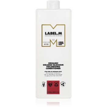 label.m Organic Orange Blossom Volumising Conditioner balsam pentru volum și rezistanță