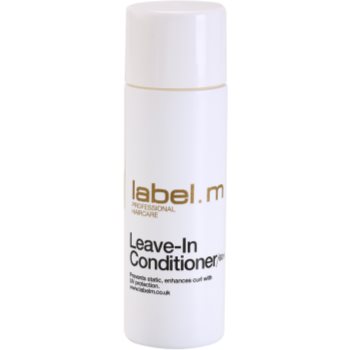 label.m Condition balsam (nu necesita clatire) pentru toate tipurile de păr imagine 2021 notino.ro