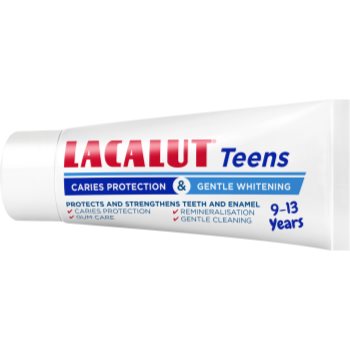 Lacalut Teens Caries Protection & Gentle Whitening pastă de dinți pentru copii Pentru protectie completa, Lacalut Teens Caries Protection & Gentle Whitening pastă de dinți pentru copii - Sellmag.ro