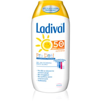 Ladival Kids Lotiune protectie gel crema impotriva alergie la soare SPF 50+