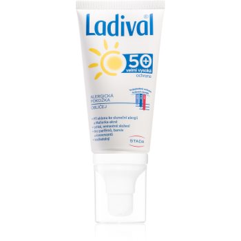 Ladival Allergic Lotiune protectie gel crema impotriva alergie la soare pentru fata, gat si piept