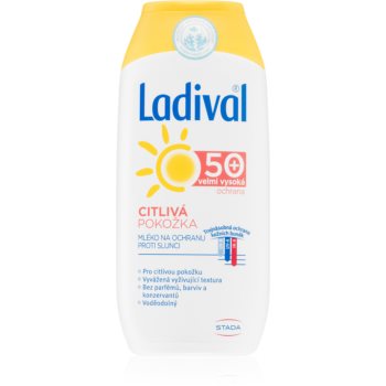 Ladival Sensitive lapte de curățat, pentru piele sensibilă SPF 50+ Ladival