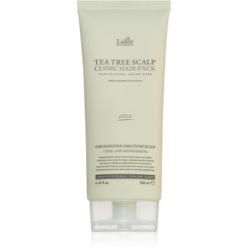 La’dor Tea Tree Scalp Clinic Hair Pack ingrijirea scalpului cu efect calmant accesorii imagine noua