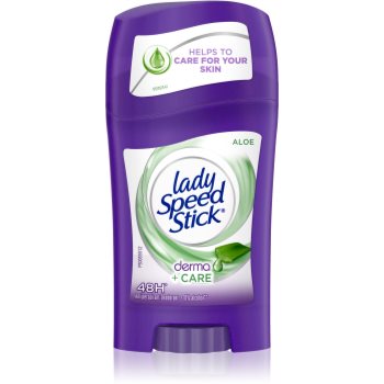 Lady Speed Stick Derma+CARE deodorant stick cu aloe vera