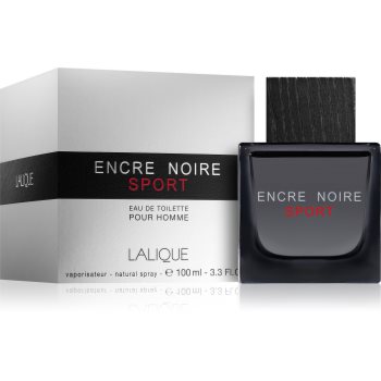 Lalique Encre Noire Sport Eau de Toilette pentru bărbați