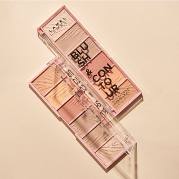 LAMEL Blush & Contour paletă pentru contur blush - 1 | YEO