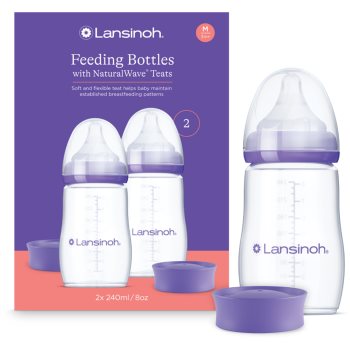 Lansinoh NaturalWave biberon pentru sugari