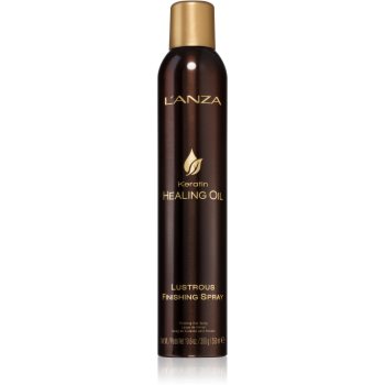 L\'anza Keratin Healing Oil Lustrous Finishing Spray fixativ cu fixare puternică